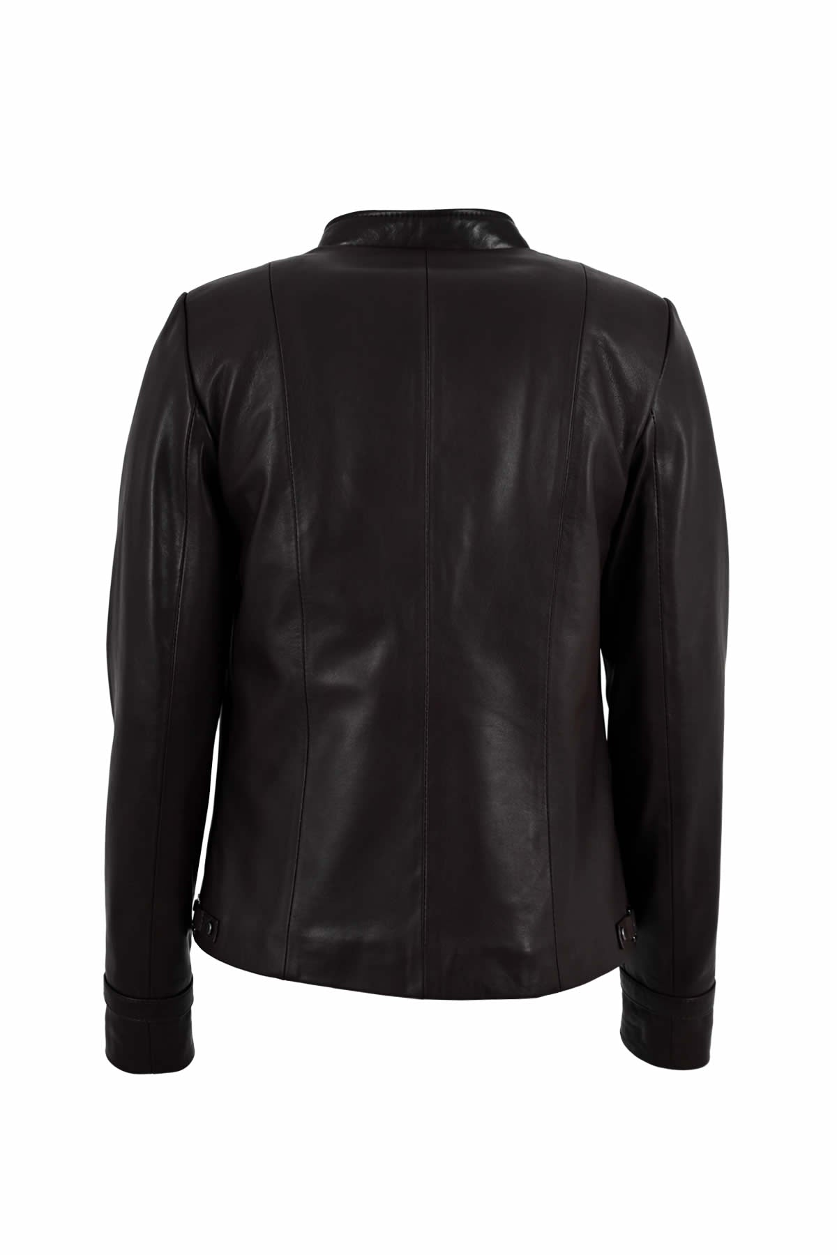 Alin Leather - Kibyra Fitted Women's Brown Leather Jacket