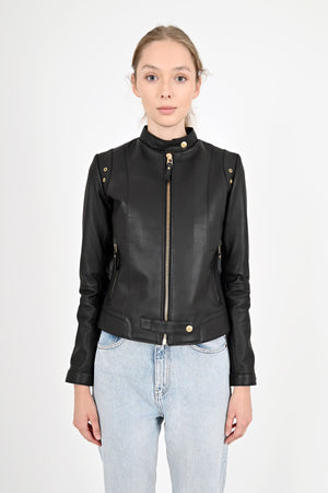 Alin Leather - Rio Fitted Women's Black Leather Jacket