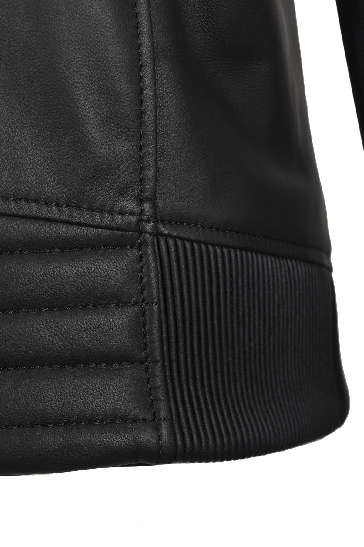 Alin Leather - Echo Biker Style Men's Black Leather Jacket