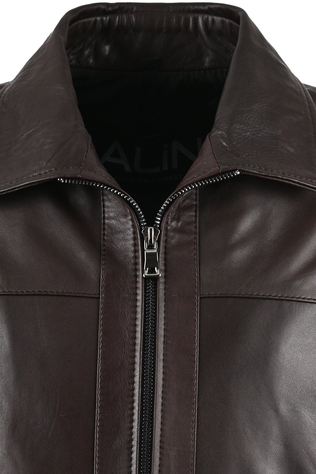 Alin Leather - Leo Casual Men's Brown Leather Jacket