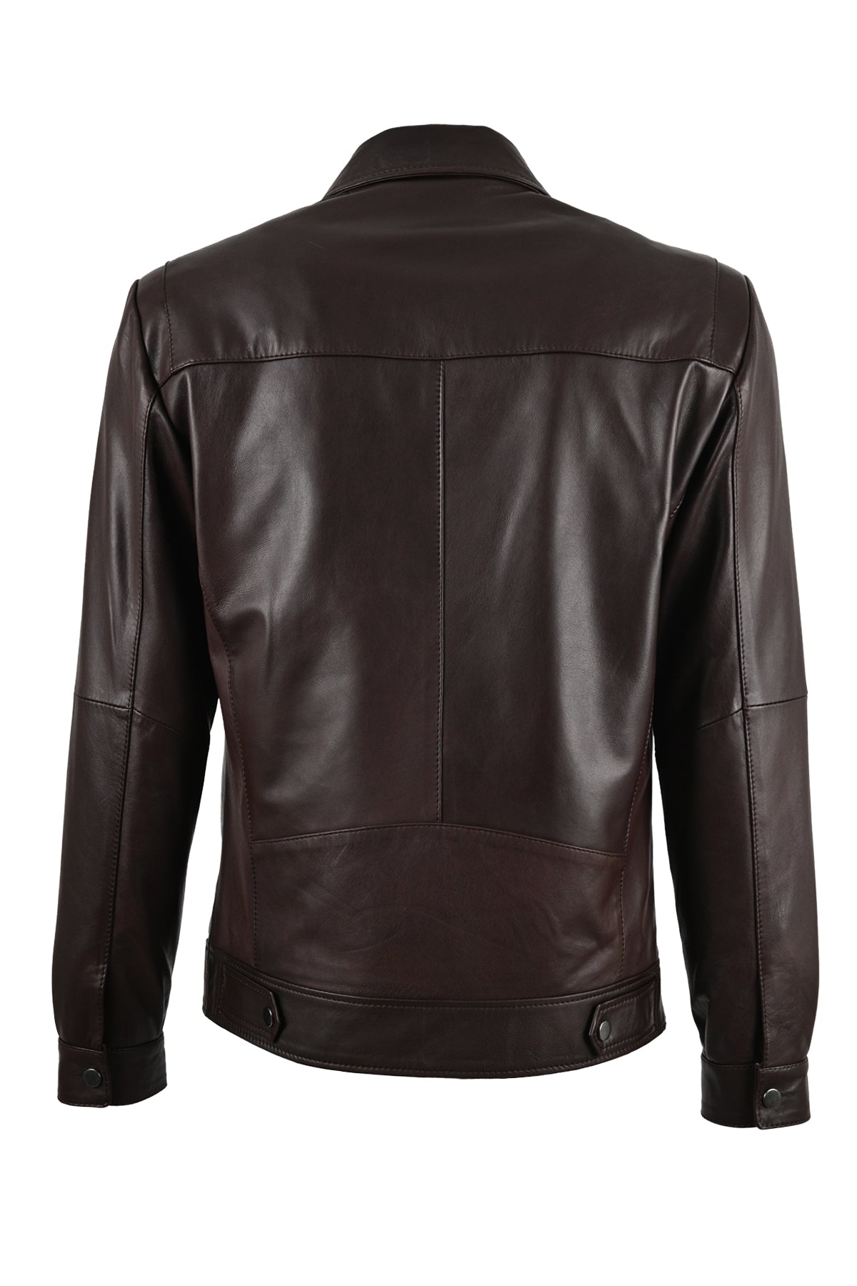 Alin Leather - Leo Casual Men's Brown Leather Jacket
