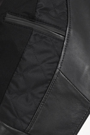 Alin Leather - Topaz Genuine Leather Women's Black Crop Jacket
